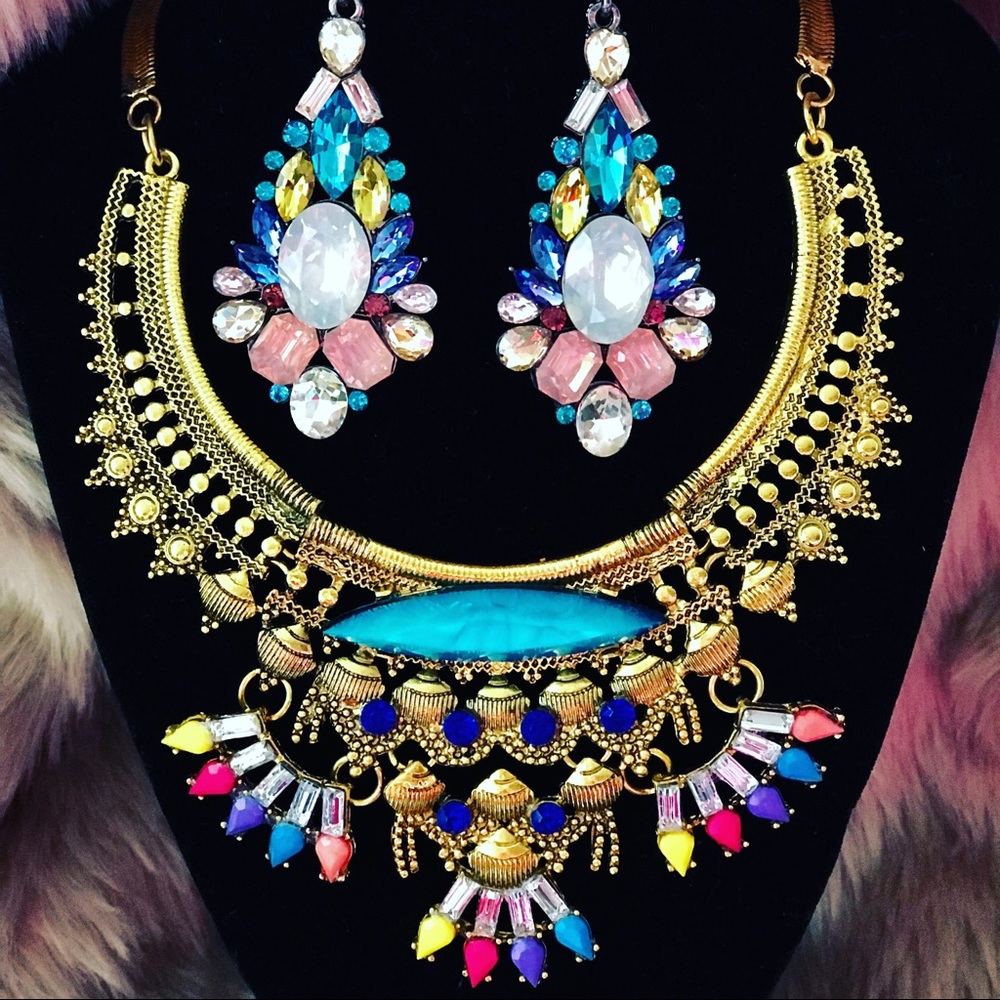 NEW SET COLLAR Y ARETES🥰🔥